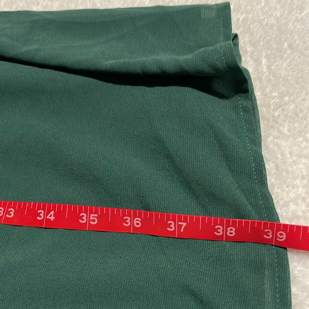Shein Curve Green V-Neck Dress, 3X - Picture 8 of 10